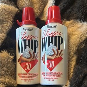 COPY - Vacation Classic - set of 2  Whip Sunscreen Mousse SPF 30 new